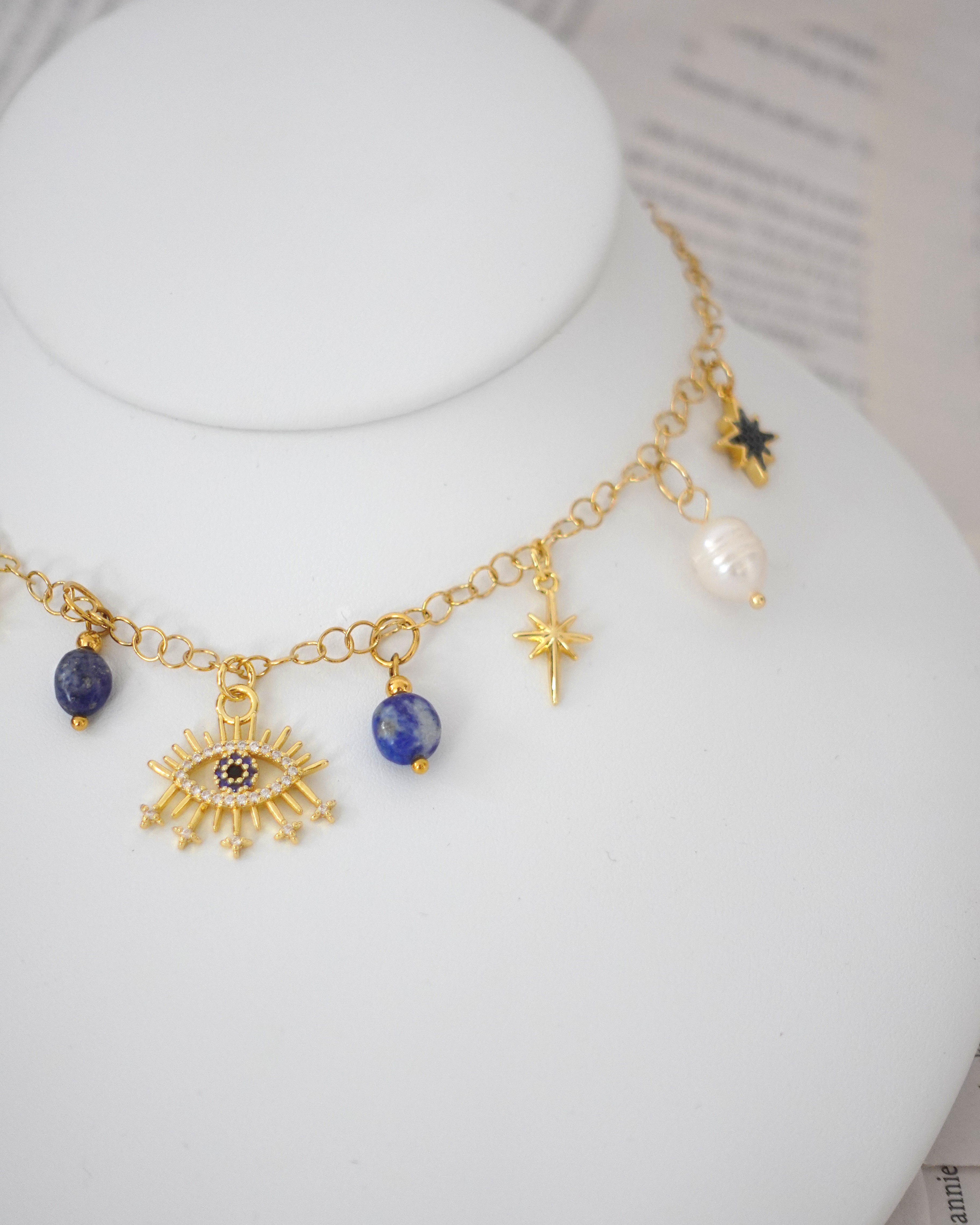 One of a kind Charm Necklaces (Set II)