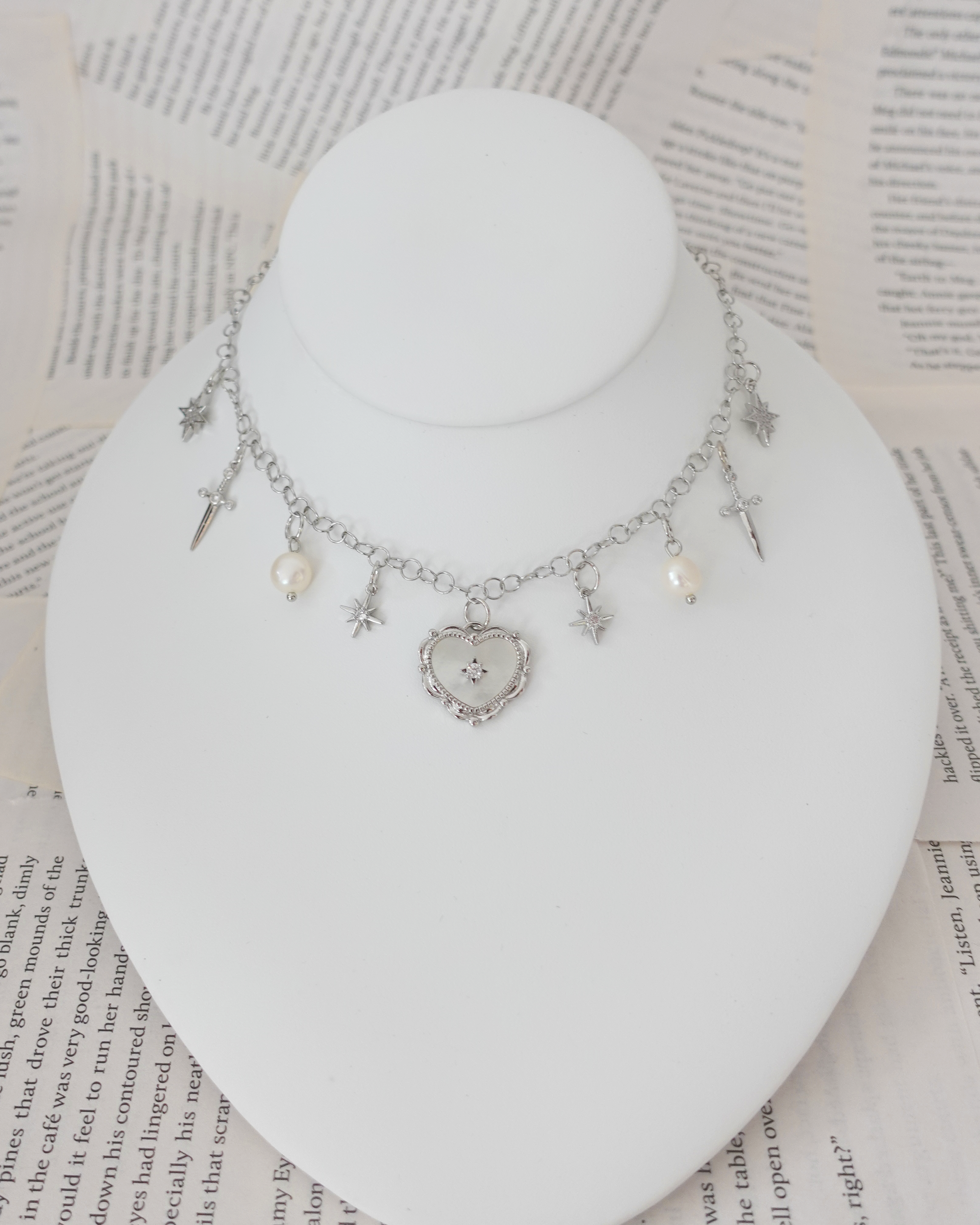 One of a kind Charm Necklaces (Set II)