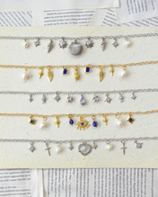 One of a kind Charm Necklaces (Set II)