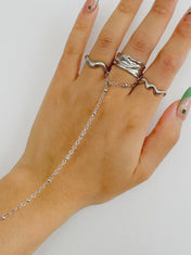Molten Wave Ring