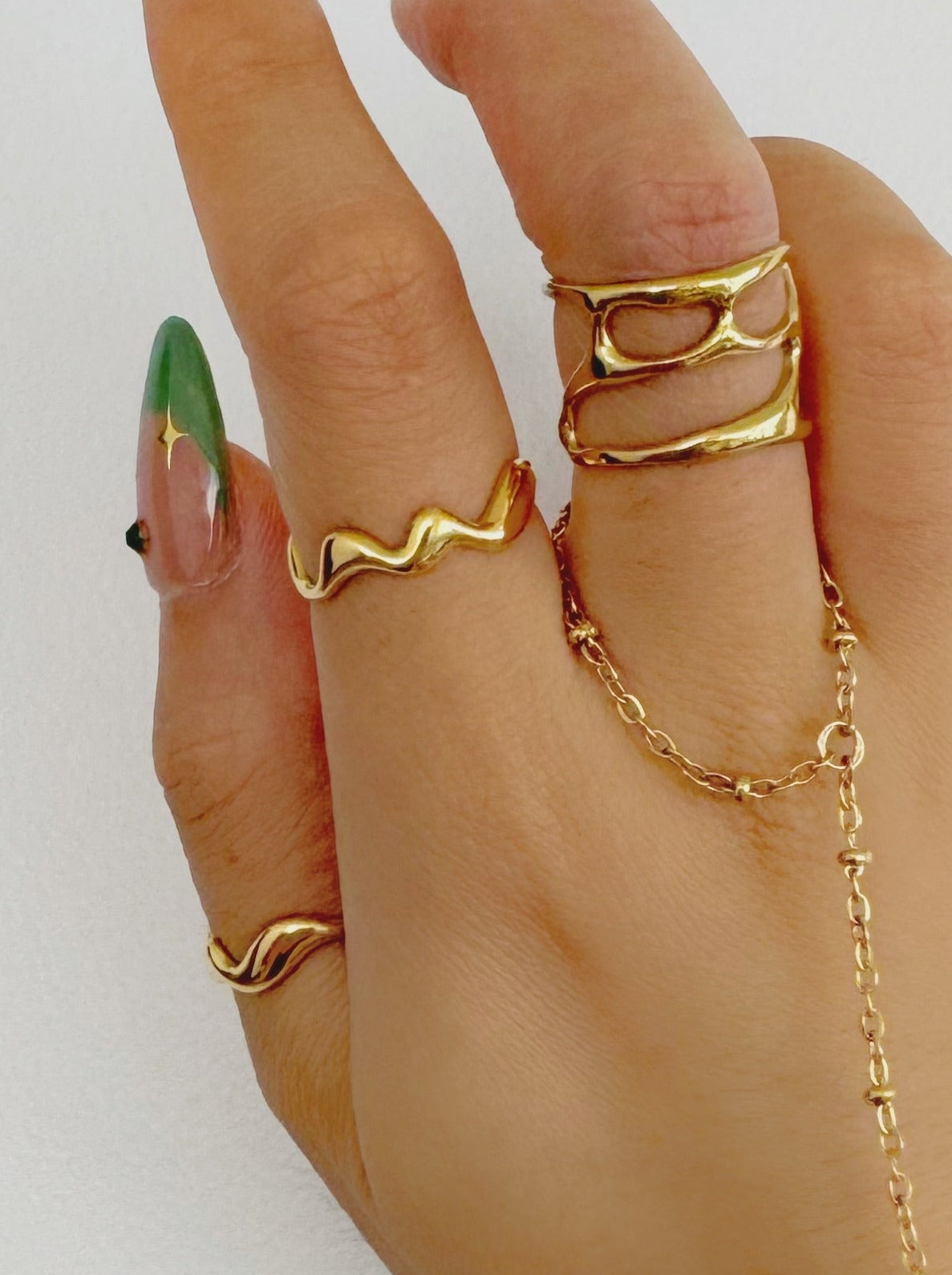 Molten Silk Ring