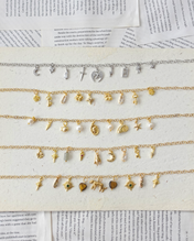 One of a kind Charm Necklaces (Set I)